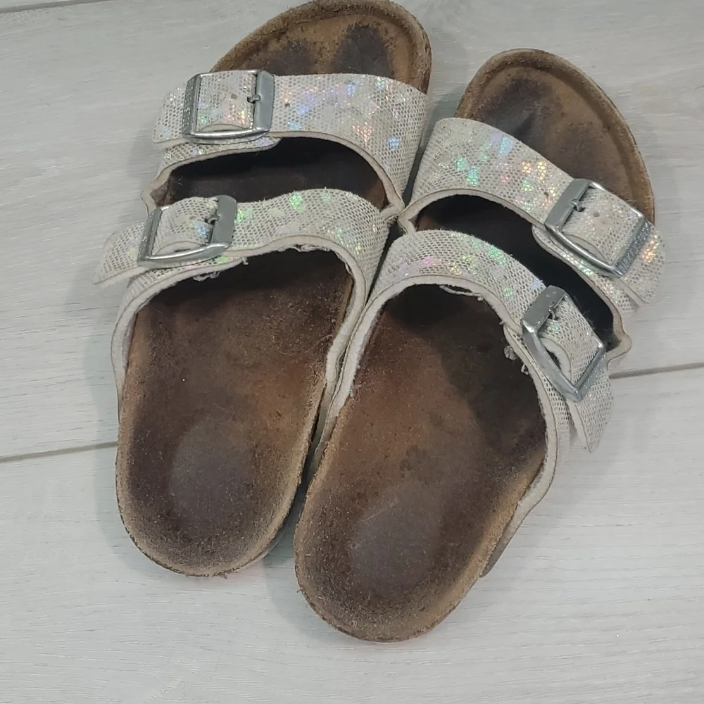 Birkenstock Kids Arizona Loafer Slip on Shoes sz  32/1-1.5